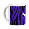 Unicorn Purple Zebra Mug